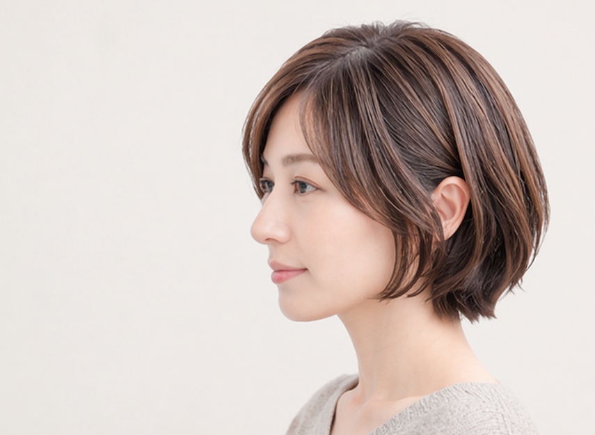 白髪移行のためのダブルカラー