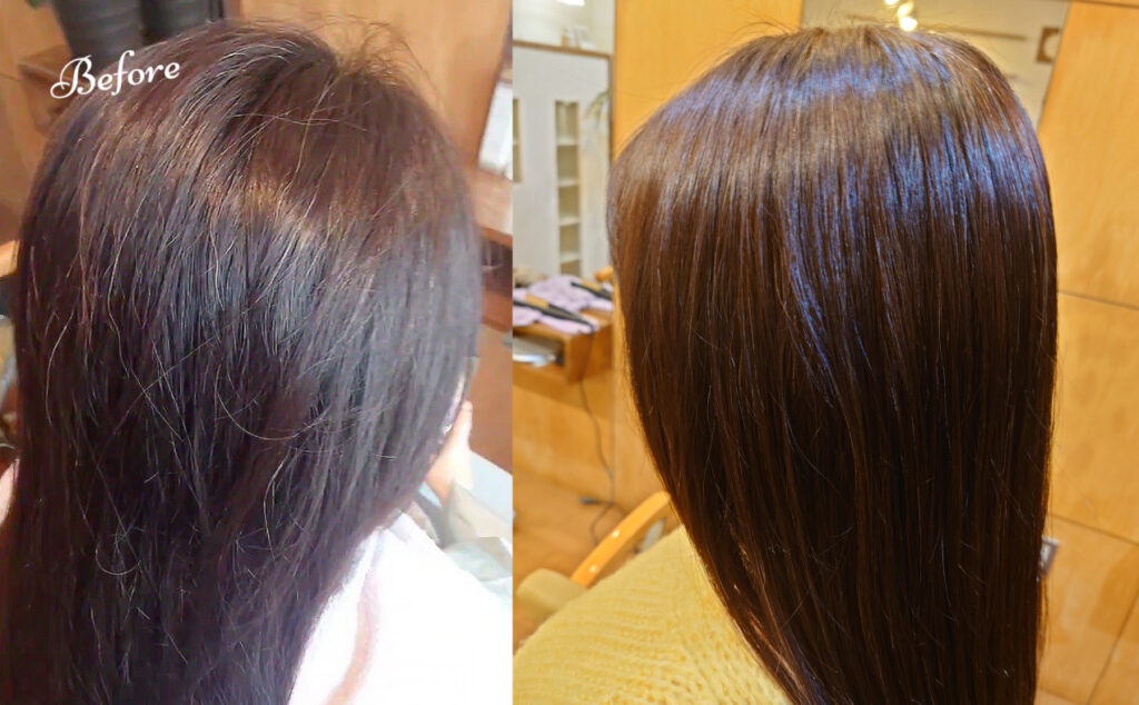 40代以降に急激に増える”アホ毛”はどう治す？美髪矯正とは